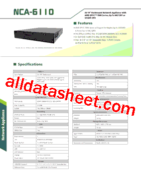 NCA-6110型号图片