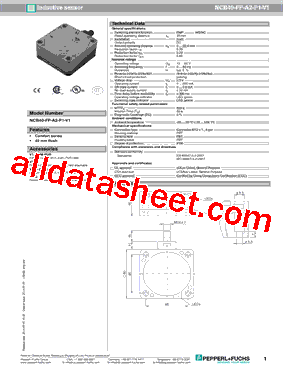 NCB40-FP-A2-P1-V1型号图片