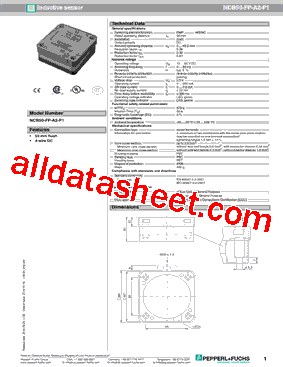 NCB50-FP-A2-P1型号图片