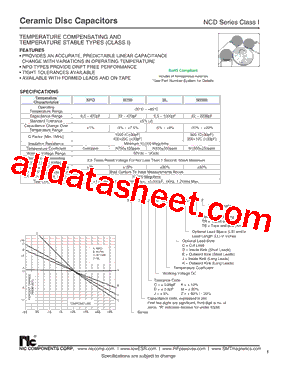 NCD101M500NPOJ100LSTBF型号图片