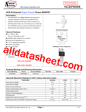 NCEP8588型号图片