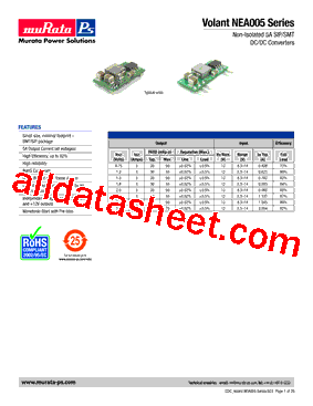 NCF0051500S0-XC型号图片