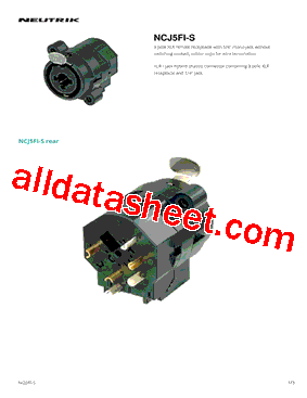 NCJ5FI-S型号图片