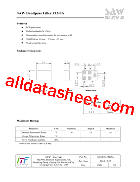 NCLL01-F1G8A型号图片