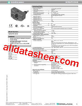 NCN3-F31-N4-K型号图片