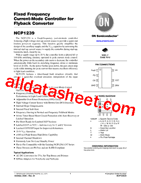 NCP1239CD65R2G型号图片