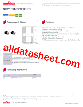 NCP15XM221E03RC型号图片