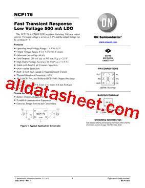 NCP176AMX180TCG型号图片