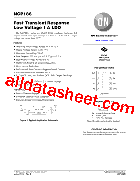 NCP186AMX185TAG型号图片