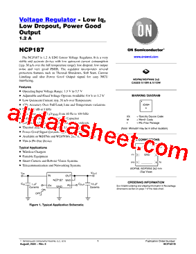 NCP187AMTW080TAG型号图片