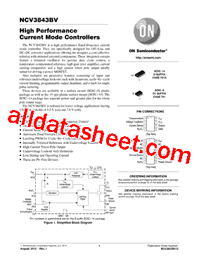 NCV3843BVD1R2G型号图片