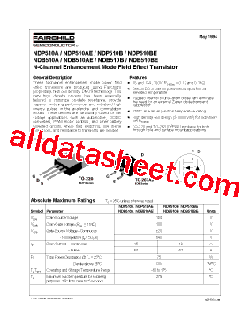 NDB510BE型号图片