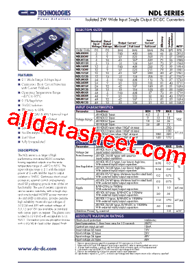 NDL0505SC型号图片