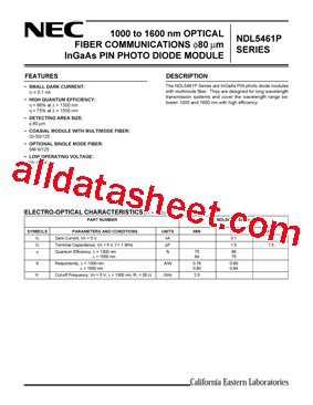 NDL5461PC型号图片