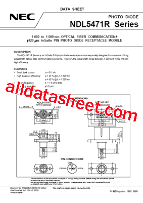 NDL5471RD型号图片