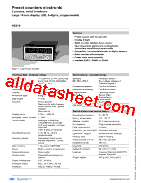 NE214.113AX01型号图片