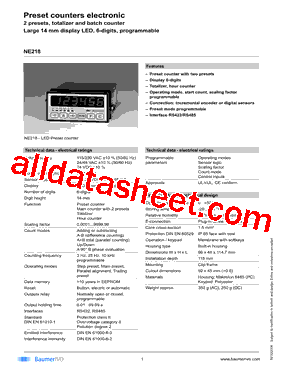 NE218.013AX01型号图片