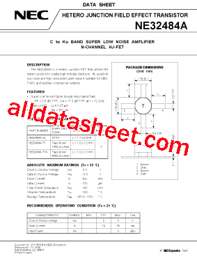 NE32484A-T1A型号图片