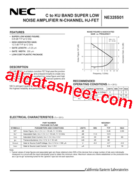 NE325S01-T1型号图片