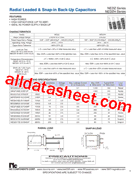 NEDZH307Z25V35X50F型号图片