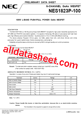 NES1823P-100型号图片