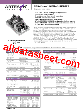 NFN40-7624型号图片