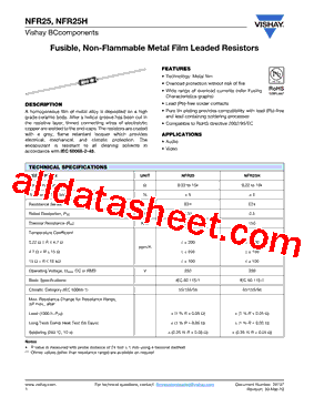 NFR2500002209JA100型号图片