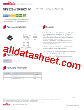 NFZ32BW9R8HZ11型号图片