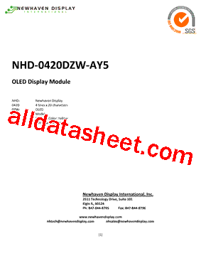 NHD-0420DZW-AY5型号图片