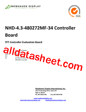 NHD-4.3-480272MF-34CONTROLLERBOARD型号图片