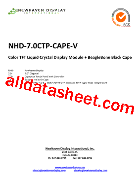 NHD-7.0CTP-CAPE-V型号图片