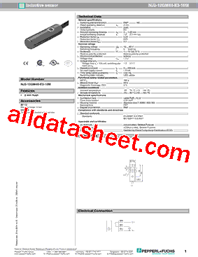 NJ2-12GM40-E3-10M型号图片