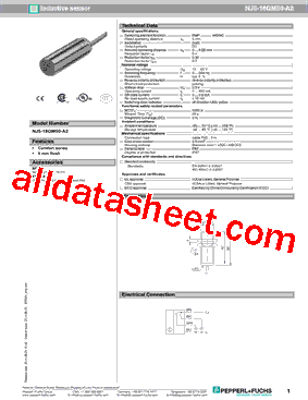 NJ5-18GM50-A2型号图片