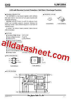 NJM12884DL3-33型号图片