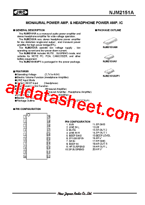 NJM2151AVF1型号图片