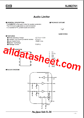 NJM2761RB2-TE1型号图片