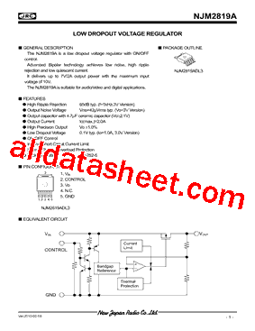 NJM2819ADL3-05型号图片