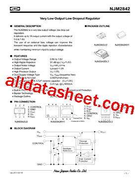 NJM2842U2-010型号图片