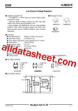 NJM2878F4型号图片