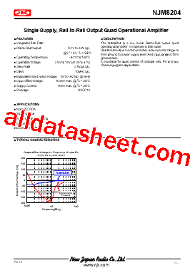 NJM8204V型号图片