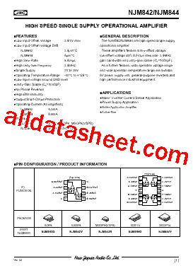 NJM844型号图片