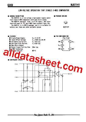 NJU7141F型号图片