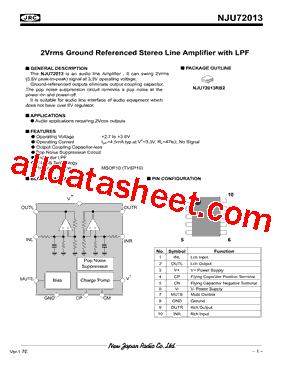 NJU72013型号图片