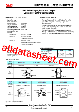 NJU77232RB1型号图片