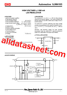 NJW4105DL5-08A-T1型号图片