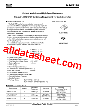 NJW4170U2-B型号图片
