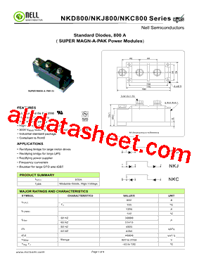 NKC800型号图片