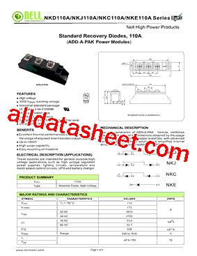 NKE11016A型号图片