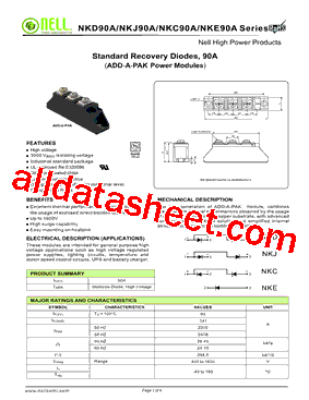 NKE9016A型号图片