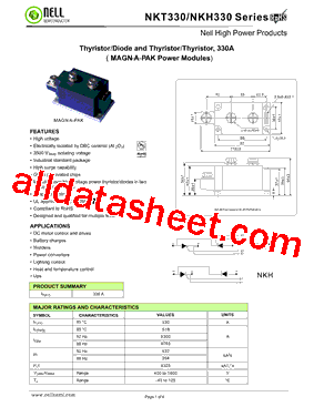 NKH330型号图片